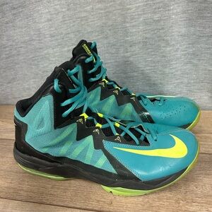 Nike Air Max Stutter Step 2 basketball shoes, Catalina/Turquoise Men’s 10.5